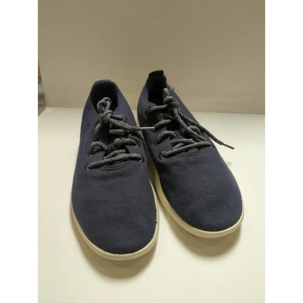 Allbirds Navy Wool Tree Runner Shoes Size 12‎ US